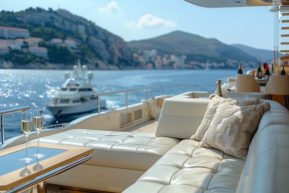 Bottle Lifr per Yacht
